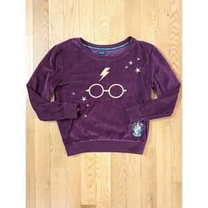 Wizarding World Of Harry Potter Gryffindor Embroidered Sweatshirt Juniors M